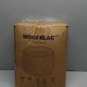 Pouf Ottoman Foot Stools Ottoman with Foam Small Corduroy Ottomans for Living Room Ottomans Pouf 20x15 Floor Poufs Foot Rest for Office Chair Orange Foot Stool Small