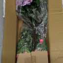 INSPRING Artificial Flowers for Outdoors Outside, 3 Bundles Fake Silk Azalea Flower Realistic UV Resistant Spring Flowers for Decoration Faux Plants for Outdoor Planters Porch Patio Garden Home, Mix