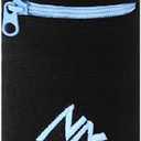 NEWZILL Wrist Wallet Wristband with Zipper - Cotton Sweatbands for Men & Women, Ideal for Sport, Running, Walking, Basketball, Football, Tennis, Hiking, Workout, and More