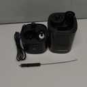 ROSEKM Humidifiers for Bedroom (1.1L), Small Cool Mist Humidifier for Home Plant and Baby Nursery, Quiet Ultrasonic Humidifier with 360 Nozzle, Auto Shut-Off, Filterless, Black