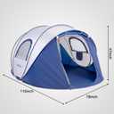 Easy Pop Up Tent Waterproof Instant Pop Up Camping Tent, Small