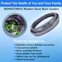 Upgraded MDS65736915 Washer Door Boot Gasket, Mds65736915 gasket Compatible with LG Washer Boot Gasket WM3500CW, WM3700HVA, WM3700HWA, WM3600HVA, WM3700HRA (MDS65736915)