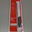 REVLON Crystal C + Ceramic Digital Hair Flat Iron | Long-Lasting Shine and Less Frizz, (1 in)