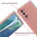 MOWIME for Samsung Galaxy Note 20 Case, Back Cute Plating Love Letter Graphic with Anti-Fall Lens Cameras Cover Protection Soft TPU Shockproof Anti-Fingerprint Phone Cases for Women Girls Men-Pink