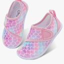 LeIsfIt Toddler Water Shoes Boys Girls Aqua Socks Kids Breathable Swim Shoes Non-Slip Barefoot Beach Shoes Size 180