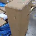 Amazon Basics Sturdy Foldable Plastic Chair, Portable, 350-Pound Capacity, Black, 6-Pack