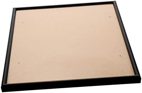 HUKONHEP Frame Wall Hanging Picture Frame for Photos Posters and Art Prints for Decor Vertical Horizontal Display 18"x20" Black