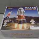 iPlay, iLearn Rocket Outer Space Toys, Kids Spaceship Playset with Space Shuttle, Electric Drill, 2 Astronauts, Educational STEM Take Apart Adventure Gift for 3 4 5 6 7 8 Year Old Boy Girl