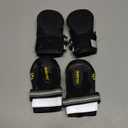 QUMY Dog Shoes for Large Dogs, Medium Dog Boots & Paw Protectors for Winter Snowy Day, Summer Hot Pavement, Water-Resistant in Rainy Weather, Outdoor Walking, Indoor Hardfloors Skid-Resistant Sole (Size 2: 1.9''x2.4''(W*L) (Pack of 4))