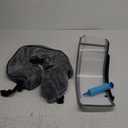 BARKLESS Dog Cone, Inflatable Dog Cone After Surgery for Large Breeds, Soft Surgery Collar with Enhanced Anti-Licking Guard Shield for Pets, Patented Protective Donut Collar (XL (Neck: 18"-23"), Grey)