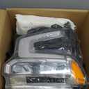 RH Chrome LED DRL Headlight Fit for 2022 2023 2024 Chevy Silverado 1500 LTZ/High Country/RST Model Head Lamp W/Redline Edition Right Passenger Side 87828578