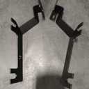 No-Drill A-Pillar Ditch Light Brackets for 2019-2026 GMC Sierra 1500, Bolt-On Design Hood Mount Kit for Off-Road LED Pod Lights