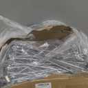 Moxweyeni 100 Pcs Heavy Duty Slatwall Panel Hooks Hanging Metal Slat Wall Hanging Hooks Silver Slat Wall Hanger Commercial Grade Slatwall Pegs Accessories for Shop Retail Display (11.8inch)