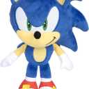 JAKKS Pacific Sonic The Hedgehog Plush 9-Inch Modern Sonic Collectible Toy