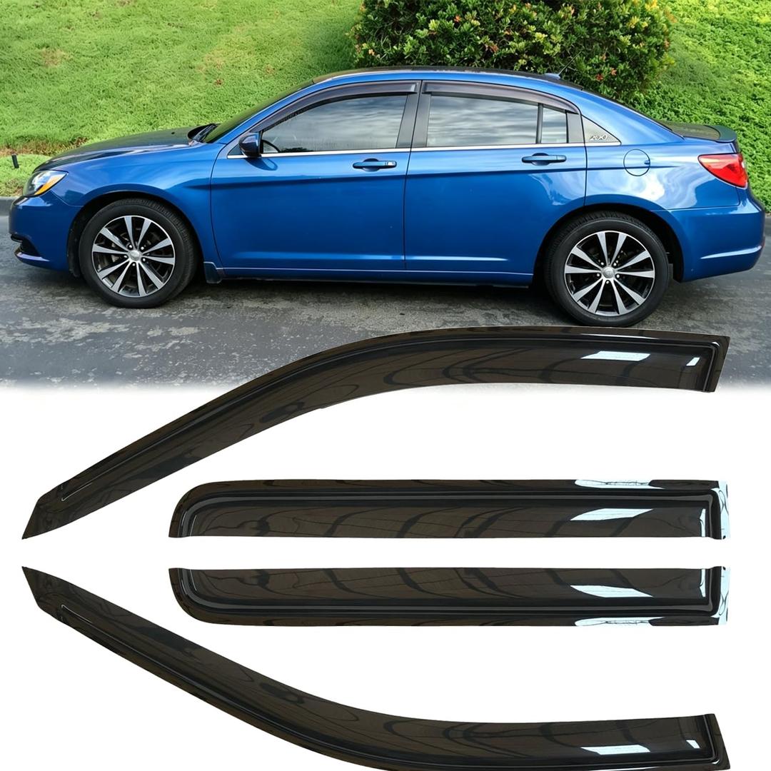 4pcs Original Window Visors for Chrysler 07-10 Sebring 11-14 200 94458