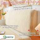 JOKIVTOU Stretch Universal Headboard Cover Slipcover for Bed Solid Jacquard Fabric Dustproof Protective Backrest Cover for Upholstered Queen Beds