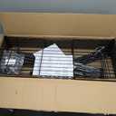 Amazon Basics 4-Shelf Adjustable Heavy Duty Steel Wire Rack Storage Shelving Organizer for Kitchen, Garage, 36" L x 14" W x 54" H, Black