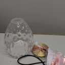 Gold Pendant Lighting with Clear Hammered Glass Shade, 1-Light Art Deco Hanging Lamp for Kitchen Island, Dining Room, Bedroom (Clear Glass Shade)