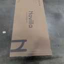 Novilla Queen Bed Frame with Headboard - 14 Inch Modern Matte Black Metal Platform Bed Frame Heavy Duty Slats Support, No Box Spring Needed, Noise-Free, Black