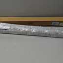 UNISHADES no Drill Cordless Roman Shades for Windows, 32" W × 64" H - 100% Blackout - Linen - Grey