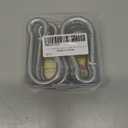 sprookber Stainless Steel Spring Snap Hook Carabiner - 304 Stainless Steel Clips, Set of 6