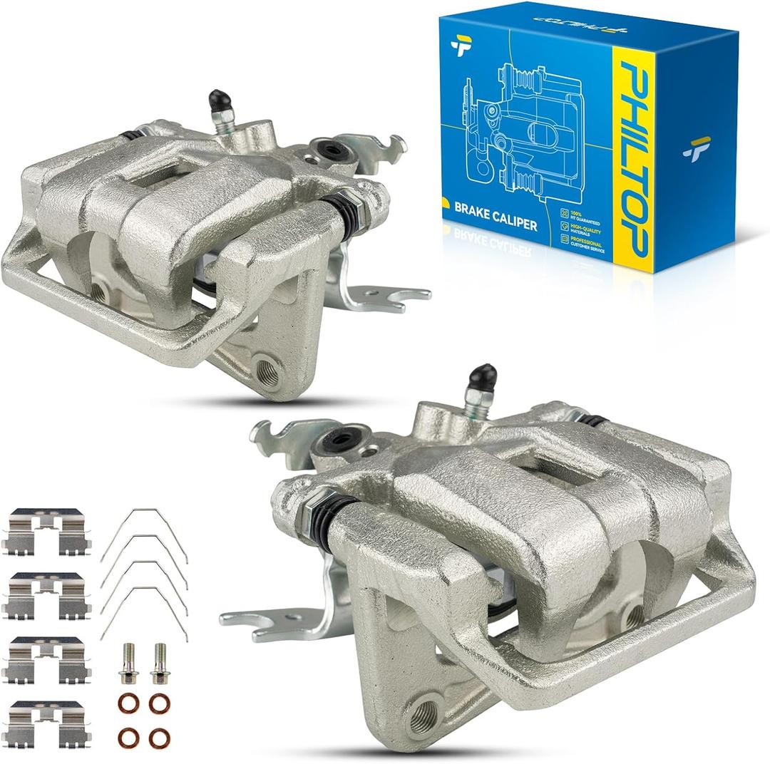 PHILTOP Brake Caliper Rear Compatible with 2008-2012 Honda Accord, 2009-2014 Acura TSX, 19-B3358, 19-B3359