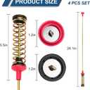 Upgraded DC97-16350U DC97-16350T DC97-16350S Washer Suspension Rods Fit for Samsung Replaces DC97-16350E, DC97-16350C, DC97-16350D, for Samsung Washer WA50R5200AW/US, WA50R5400AW/US, WA45T3200AW/A4