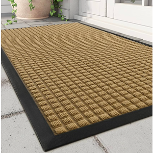 MontVoo-Door Mat Outside Entrance Outdoor Indoor Front Doormat for Entryway-Welcome Mat Durable Rubber Backed Entry Mat Non Slip Dirt Trapper Absorbent-Grey 36’’x60’’ MontVoo-Door Mat Outside Entrance Outdoor Indoor Front Doormat for Entryway-Welcome Mat Durable Rubber Backed Entry Mat Non Slip Dirt Trapper Absorbent-Grey 36’’x60’’
