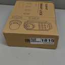 Smart Keyless Entry Door Lock with 2 Knobs,Front Door lock Handle Set,Electronic Digital Keypad Deadbolt,Auto Lock,50 User Codes,Voice Prompts,Anti-Peeking Password,Home, Apartment,Satin Nickel