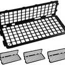 Homoyoyo 12pcs Retail Shelf Guardrail: Plastic Fruit and Vegetable Shelf Guardrail - Supermarket Divider for Efficient Produce Organization