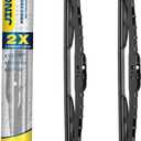 19''+19'' Wiper Blades, Compatible with 2007-2011 Dodge Nitro Premium All-Season Windshield Wiper Blades-Driver and Passenger Side,Automotive Replacement Windshield Wiper Blade (Pack Of 2)
