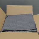 100 PCS Oil Absorbent Pads - 13"x10" Super Oil Spill Mats for Garage, Workshop & Kitchen - Soaks Up Oil, Grease, Coolant Fast - Reusable & Tear-Resistant (Gray)