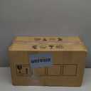 YOZZAN 42'' Ceiling Fan no Light,Outdoor Ceiling Fan with Remote Control,3 Solid Wood Blades with Large Airflow for Bedroom,Living Room,Porch (white)