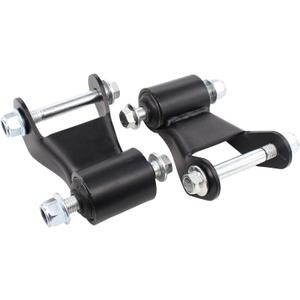 NewYall Pack of 2 Rear Rearward Leaf Spring Shackle for 1999-2013 Sierra 1500 2500 Yukon XL 2500 Silverado 1500 2500 Avalanche 2500 Suburban 2500 Replace 25812937 22820716