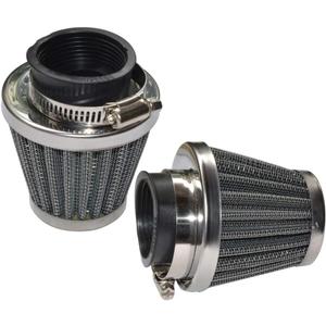 Baitaihem Pack of 2 Motorcycle POD Air Filter Dirt Pocket Bike ATV Pit Bike 35 38 39 40 42 46 48 50 52 54mm (38mm/39mm/40mm)