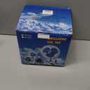 XGGYA 12 Volt Oscillating Fan, 6" Portable Car Fan With Car Cigarette Lighter, 360° Cooling Ventilation, Car DC Clip Fan, 12v Fan for Truck,RV,Car (Cord Length 5FT)