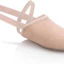 Capezio Leather Pirouette II Dance Shoe (X-Small, Nude)