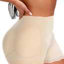 Butt Pads for Bigger Butt Enhancer Lifter Hip and Butt Padded Shapewear Hip Pads Padded Underwear Booty Shaper for Women (Small, Nude)