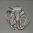 High-Speed Hair Dryer, 160,000 RPM Brushless Motor for Ultra-Fast Drying, 500M Ionic Negative for Frizz Reduce, Low Noise Thermo-Control Blow Dryer with Diffuser for Curly Hair Women and Men,White