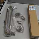 Grab Bars for Shower, 2 Pack 16-Inch Anti Slip Shower Handles for Elderly, Safety Shower Grab Bar, Stainless Steel Handicap Grab Bars for Bathroom (Polished Nickel 1" Diameter)