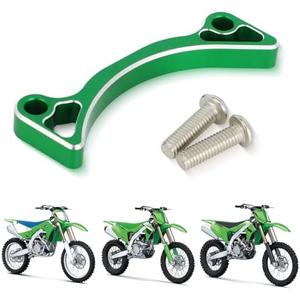 USTPO Motorcycle Case Saver Sprocket Cover Engine Chain Guard CNC for KX250 KX250X 2021-2024 KX450 2019-2024 KX450X 2022-2024 KX450SR 2022-2023 Dirt Pit Bike Green