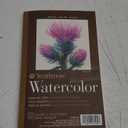 Strathmore (298-103 400 Series Watercolor Pad, 5.5"x8.5", 12 Sheets , White