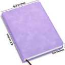 Journal Notebook for Women Men, College Ruled Notebook for Work School Writing Note Taking Journaling, 6 x 8.2 Inches -Purple