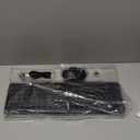 Wireless Keyboard and Mouse Combo, RGB Backlit, Rechargeable & Light Up Letters, Full-Size, Soft Typing, Sleep Mode, 2.4GHz Quiet Keyboard Set for Mac, Windows, Laptop, PC, Trueque KM42Pro (Black)