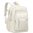 WINDARS Backpack for School Cute Aesthetic Beige Backpack Girls Student Bookbag Women Travel Lightweight Book Bag