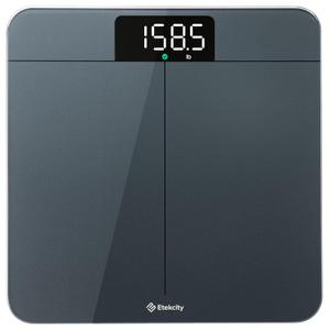 Etekcity Scale for Body Weight, Digital Bathroom Scales for People, Most Accurate to 0.05lb, Bright LED Display & Large Clear Numbers, Upgraded Quality for the Elderly Safe Home Use, 400 lbs (11.8 x 11.8 x 1 in, Grey-Blue)