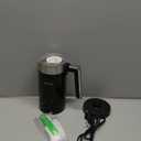 4 in 1 Electric Milk Frother: 10oz/350 mL Large Capacity Electric Milk Steamer for Hot and Cold Milk Froth - Automatic Milk Frother & Warmer for Latte, Cappuccinos, Macchiato, Hot Chocolate