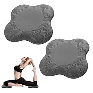 Yflingjie 2 packs Yoga Knee Pad Cushion Extra Thick for Knees Elbows Wrist Hands Head Foam Pilates Kneeling pad Yoga Knee Cushion Thick Exercise Pads for Knees Elbows Wrist Hands Head Foam Pilates