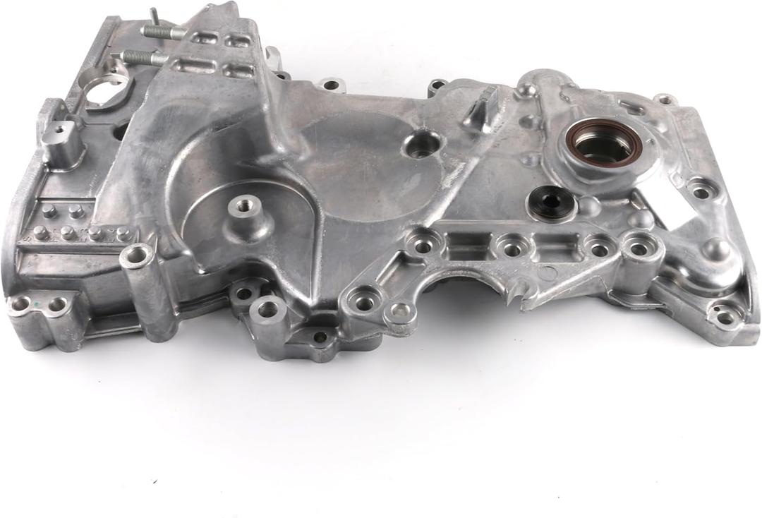 21350-2E740 213502E740 Timing Chain Oil Pump Cover Fit for Hyundai Elantra Kona Veloster 2017-2021 / for Kia Forte 2017-2020 2.0L