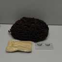 FAVE Full Lace Faux Locs Wig Short Braided Wigs for Black Women Ombre Brown Dreadlock Wigs for Daily Use 14IN Synthetic Loc Wigs for Women Twisted Wig